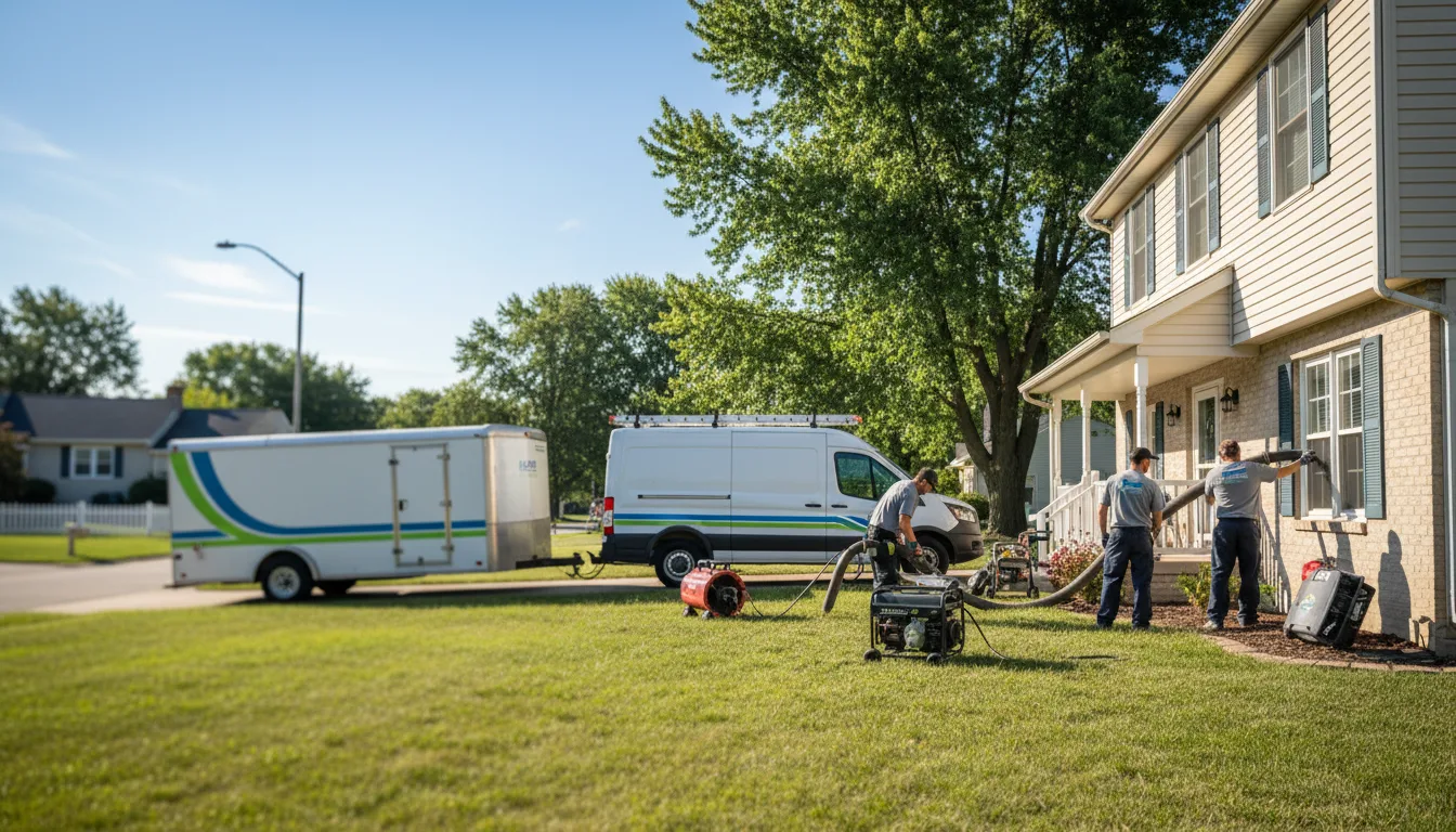 Flooded Basement Restoration And Cleanup With Repair in Yeso, NM near me